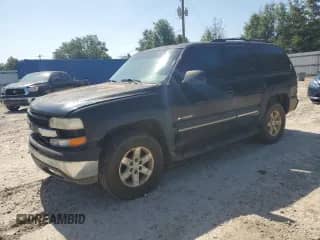 2002 Chevrolet Tahoe LS с VIN 1GNEC13ZX2R266452, выставлен на аукционе Copart как лот 64647615 с пробегом 339 078 миль миль и Списание • Salvage title. История ставок и продаж доступна на DreamBid. Изображение 1.