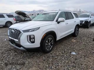 ✅ 2020 Hyundai Palisade SEL • VIN: KM8R2DHE9LU055774 • Лот: 43210195. Опубликован ранее на Copart с пробегом 42 739 миль. Бесплатный доступ к архиву аукционных продаж из США и подробный отчёт об истории автомобиля на DreamBid. Изображение 1.