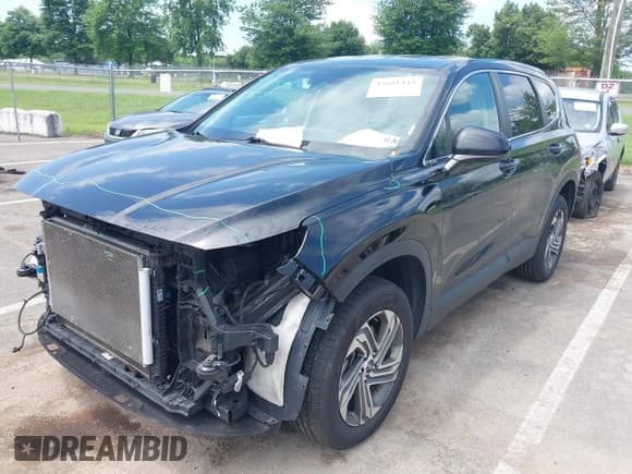 ✅ 2021 Hyundai Santa Fe SE • VIN: 5NMS1DAJ0MH318582 • Lot: 42681443. Listed on IAAI with 94,808 mi. Free auction sales archive from the USA and detailed vehicle history report at DreamBid. Image 17.