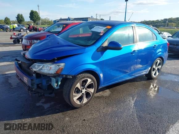 2017 Chevrolet Sonic Premier with VIN 1G1JF5SB2H4101780, listed as a IAAI auction lot 43394051 with 174,715 mi miles and . Bid and sale history available at DreamBid. Image 18.