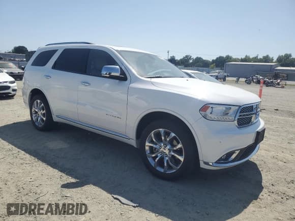 ✅ 2016 Dodge Durango Citadel • VIN: 1C4RDJEG8GC393293 • Lot: 60886895. Listed on Copart with 103,555 mi. Free auction sales archive from the USA and detailed vehicle history report at DreamBid. Image 4.