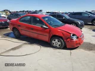 2005 Dodge Neon SE z VIN 1B3ES26C45D112718, wystawiony jako Copart lot #48248415 z przebiegiem 186 851 mil mil oraz Szkoda całkowita • Salvage title. Historia ofert i sprzedaży dostępna na DreamBid. Obrazek 4.