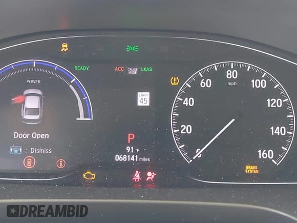 ✅ 2019 Honda Insight Touring • VIN: 19XZE4F94KE020302 • Лот: 43298995. Опубликован ранее на IAAI с пробегом 68 141 миль. Бесплатный доступ к архиву аукционных продаж из США и подробный отчёт об истории автомобиля на DreamBid. Изображение 7.