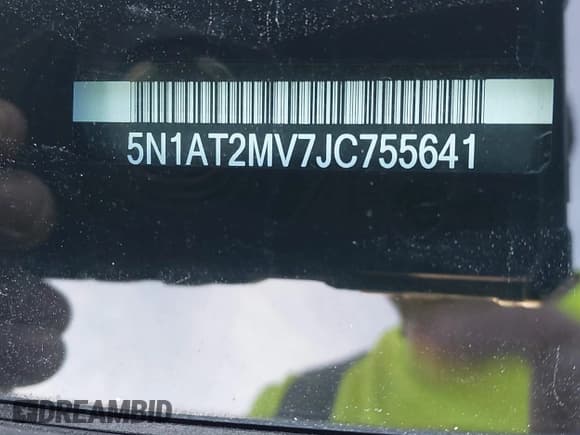 ✅ 2018 Nissan Rogue SL • VIN: 5N1AT2MV7JC755641 • Lot: 43681736. Listed on IAAI with 146,171 mi. Free auction sales archive from the USA and detailed vehicle history report at DreamBid. Image 9.