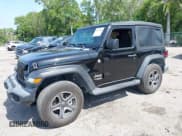 ✅ 2019 Jeep Wrangler Sport S • VIN: 1C4GJXAG2KW664395 • Lot: 42683888. Listed on IAAI with 72,742 mi. Free auction sales archive from the USA and detailed vehicle history report at DreamBid. Image 2.