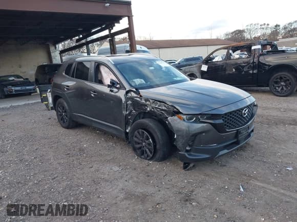 ✅ 2024 Mazda CX-50 S Preferred • VIN: 7MMVABBM2RN244604 • Lot: 43689556. Listed on IAAI with 28,168 mi. Free auction sales archive from the USA and detailed vehicle history report at DreamBid. Image 1.