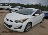 ✅ 2016 Hyundai Elantra SE • VIN: 5NPDH4AE1GH713563 • Lot: 91937245. Listed on Copart with 104,683 mi. Free auction sales archive from the USA and detailed vehicle history report at DreamBid. Image 1.