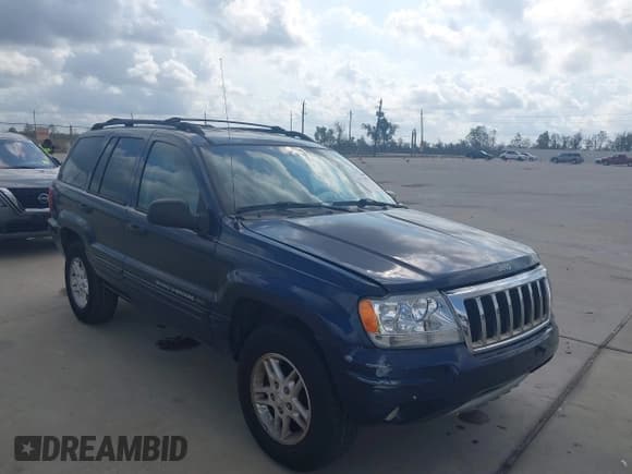 ✅ 2004 Jeep Grand Cherokee Laredo • VIN: 1J4GX48S34C285427 • Lot: 43771621. Wystawiony na IAAI z przebiegiem 144 584 mil. Bezpłatny archiwum sprzedaży aukcyjnych z USA i szczegółowy raport historii pojazdu na DreamBid. Zdjęcie 1.