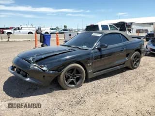 ✅ 1994 Ford Mustang • VIN: 1FALP45T8RF180928 • Lot: 63696005. Listed on Copart with 32,239 mi. Free auction sales archive from the USA and detailed vehicle history report at DreamBid. Image 1.