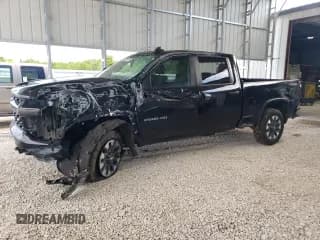 ✅ 2021 Chevrolet Silverado 2500HD Custom • VIN: 1GC4YME79MF144186 • Lot: 57631255. Wystawiony na Copart z przebiegiem 121 056 mil. Bezpłatny archiwum sprzedaży aukcyjnych z USA i szczegółowy raport historii pojazdu na DreamBid. Zdjęcie 1.