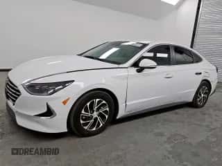 2023 Hyundai Sonata Blue z VIN KMHL24JJ1PA078373, wystawiony jako Copart lot #85755465 z przebiegiem 41 814 mil mil oraz Czysty tytuł • Clean title. Historia ofert i sprzedaży dostępna na DreamBid. Obrazek 1.