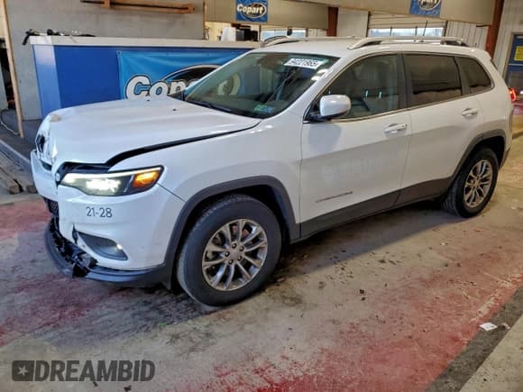 ✅ 2021 Jeep Cherokee Latitude Lux • VIN: 1C4PJMMX8MD102512 • Lot: 94221965. Listed on Copart with 111,706 mi. Free auction sales archive from the USA and detailed vehicle history report at DreamBid. Image 1.