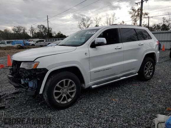 ✅ 2015 Jeep Grand Cherokee Overland • VIN: 1C4RJFCG8FC748938 • Lot: 46275425. Listed on Copart with 102,113 mi. Free auction sales archive from the USA and detailed vehicle history report at DreamBid. Image 1.