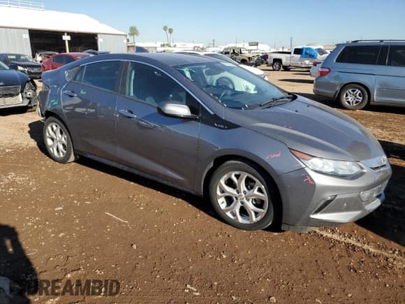 ✅ 2018 Chevrolet Volt Premier • VIN: 1G1RB6S55JU158365 • Lot: 68785283. Listed on Copart with 38,782 mi. Free auction sales archive from the USA and detailed vehicle history report at DreamBid. Image 4.