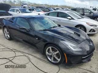 2014 Chevrolet Corvette 3LT с VIN 1G1YF2D7XE5105412, выставлен на аукционе Copart как лот 76275714 с пробегом Не указан миль и На запчасти • Non repairable. История ставок и продаж доступна на DreamBid. Изображение 4.