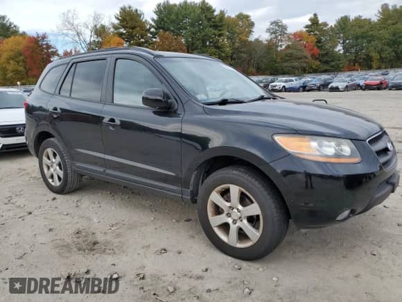 2008 Hyundai Santa Fe SE z VIN 5NMSH73E78H173804, wystawiony jako Copart lot #75682344 z przebiegiem 169 108 mil mil oraz Czysty tytuł • Clean title. Historia ofert i sprzedaży dostępna na DreamBid. Obrazek 4.