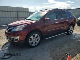 ✅ 2017 Chevrolet Traverse Premier • VIN: 1GNKRJKD1HJ293053 • Lot: 72141544. Wystawiony na Copart z przebiegiem 92 491 mil. Bezpłatny archiwum sprzedaży aukcyjnych z USA i szczegółowy raport historii pojazdu na DreamBid. Zdjęcie 1.