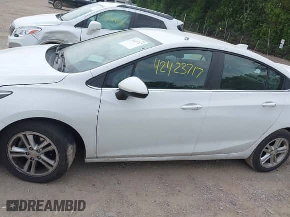 2017 Chevrolet Cruze LT with VIN 1G1BH5SE6H7244884, listed as a IAAI auction lot 42423717 with 125,112 mi miles and . Bid and sale history available at DreamBid. Image 14.