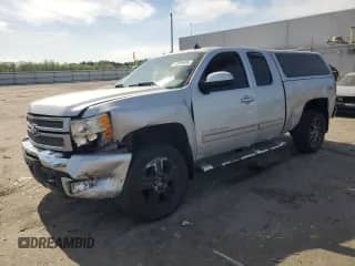 2013 Chevrolet Silverado 1500 LTZ with VIN 1GCRKTE7XDZ224130, listed as a Copart auction lot 53899605 with 173,206 mi miles and Salvage title. Bid and sale history available at DreamBid. Image 1.