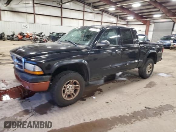 ✅ 2004 Dodge Dakota SLT • VIN: 1D7HG48N74S718148 • Lot: 77600084. Wystawiony na Copart z przebiegiem 242 858 mil. Bezpłatny archiwum sprzedaży aukcyjnych z USA i szczegółowy raport historii pojazdu na DreamBid. Zdjęcie 1.