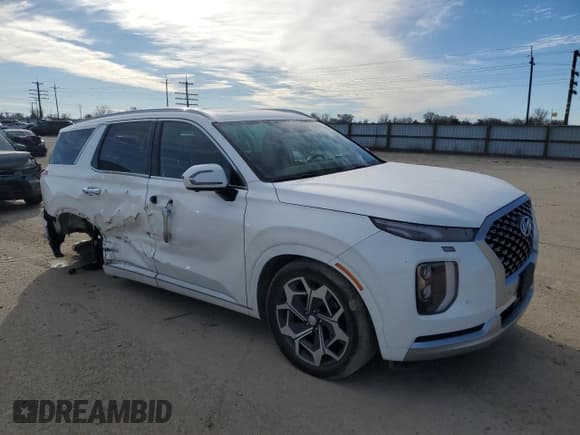 ✅ 2021 Hyundai Palisade Calligraphy • VIN: KM8R7DHE9MU312015 • Лот: 88792735. Опубликован ранее на Copart с пробегом 55 811 миль. Бесплатный доступ к архиву аукционных продаж из США и подробный отчёт об истории автомобиля на DreamBid. Изображение 4.