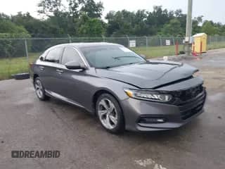 2020 Honda Accord EX-L с VIN 1HGCV1F56LA091007, выставлен на аукционе IAAI как лот 43081794 с пробегом 176 800 миль миль и . История ставок и продаж доступна на DreamBid. Изображение 1.