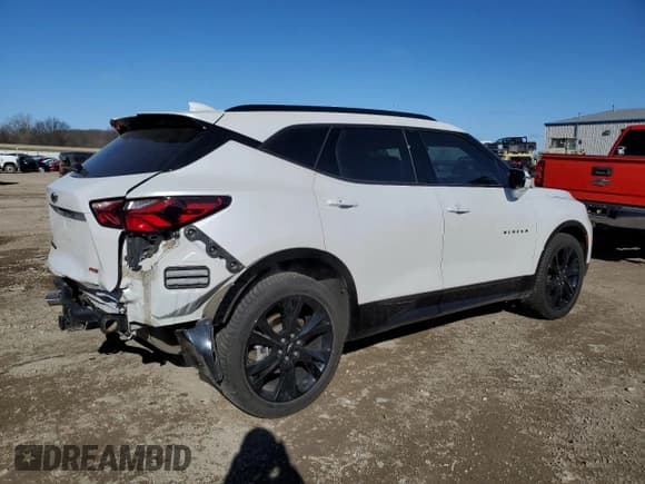 ✅ 2021 Chevrolet Blazer RS • VIN: 3GNKBKRS0MS531711 • Лот: 50603265. Опубликован ранее на Copart с пробегом 64 513 миль. Бесплатный доступ к архиву аукционных продаж из США и подробный отчёт об истории автомобиля на DreamBid. Изображение 3.