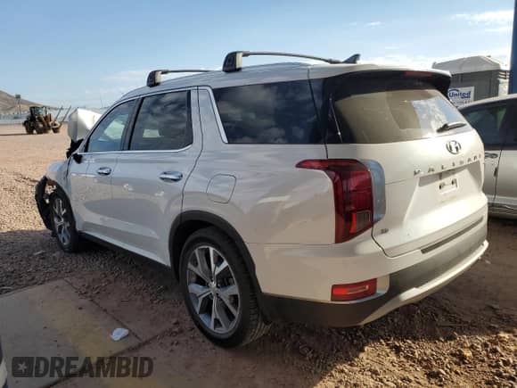2021 Hyundai Palisade SEL with VIN KM8R4DHE1MU205193, listed as a Copart auction lot 73539524 with 72,118 mi miles and Salvage title. Bid and sale history available at DreamBid. Image 2.