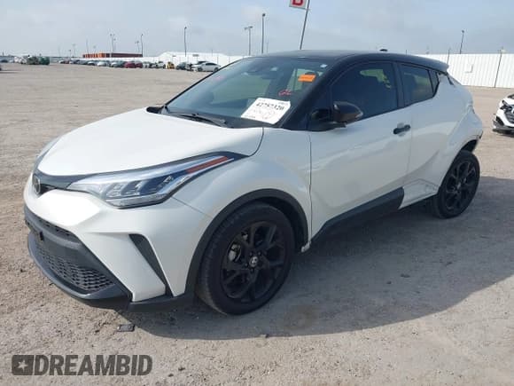 ✅ 2021 Toyota C-HR LE • VIN: JTNKHMBX6M1120819 • Lot: 42757320. Wystawiony na IAAI z przebiegiem 42 494 mil. Bezpłatny archiwum sprzedaży aukcyjnych z USA i szczegółowy raport historii pojazdu na DreamBid. Zdjęcie 2.