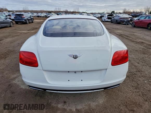 ✅ 2012 Bentley Continental GT • VIN: SCBFR7ZA5CC075111 • Lot: 93879845. Listed on Copart with 66,448 mi. Free auction sales archive from the USA and detailed vehicle history report at DreamBid. Image 6.