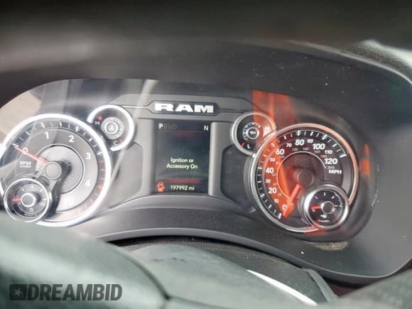 ✅ 2020 Ram 2500 Tradesman • VIN: 3C6UR5HLXLG250095 • Lot: 54926235. Listed on Copart with 197,992 mi. Free auction sales archive from the USA and detailed vehicle history report at DreamBid. Image 9.