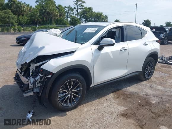 ✅ 2025 Lexus NX 250 Premium • VIN: 2T2GDCAZ0SC017127 • Lot: 42325758. Wystawiony na IAAI z przebiegiem 9 735 mil. Bezpłatny archiwum sprzedaży aukcyjnych z USA i szczegółowy raport historii pojazdu na DreamBid. Zdjęcie 2.