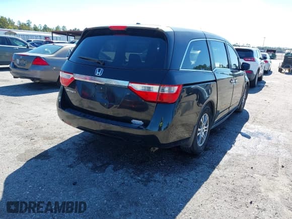 ✅ 2012 Honda Odyssey EX-L • VIN: 5FNRL5H6XCB045067 • Lot: 43571232. Listed on IAAI with 356,534 mi. Free auction sales archive from the USA and detailed vehicle history report at DreamBid. Image 4.