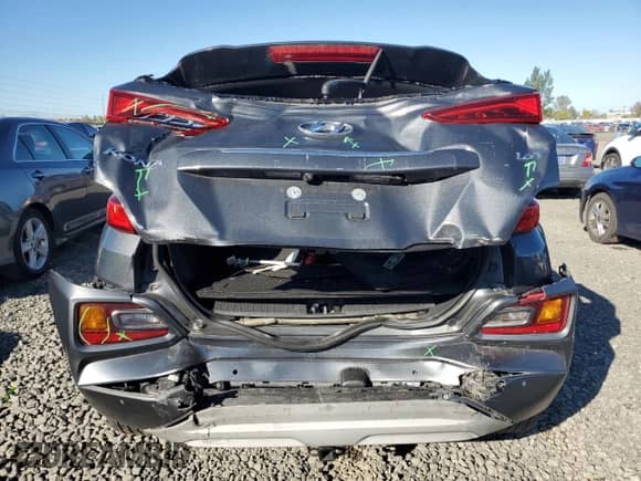 2019 Hyundai Kona Ultimate z VIN KM8K53A50KU380583, wystawiony jako Copart lot #86679545 z przebiegiem 60 869 mil mil oraz Szkoda całkowita • Salvage title. Historia ofert i sprzedaży dostępna na DreamBid. Obrazek 6.