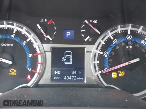 ✅ 2019 Toyota 4Runner SR5 • VIN: JTEBU5JRXK5712069 • Lot: 42189941. Wystawiony na IAAI z przebiegiem 49 472 mil. Bezpłatny archiwum sprzedaży aukcyjnych z USA i szczegółowy raport historii pojazdu na DreamBid. Zdjęcie 7.