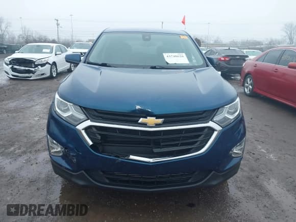 ✅ 2020 Chevrolet Equinox LT • VIN: 3GNAXJEV4LL281423 • Lot: 43740626. Listed on IAAI with 54,576 mi. Free auction sales archive from the USA and detailed vehicle history report at DreamBid. Image 12.