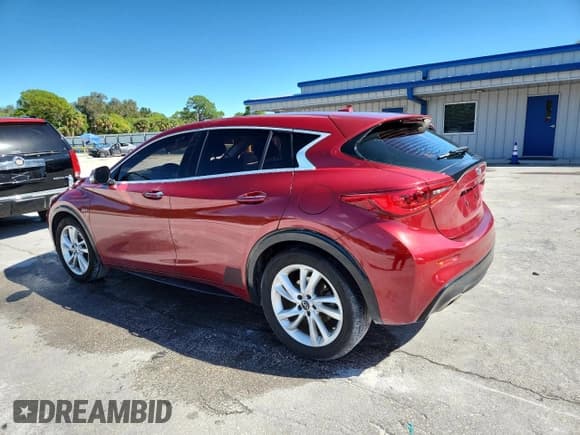 ✅ 2017 Infiniti QX30 Premium • VIN: SJKCH5CPXHA024921 • Lot: 89845265. Listed on Copart with 62,443 mi. Free auction sales archive from the USA and detailed vehicle history report at DreamBid. Image 2.
