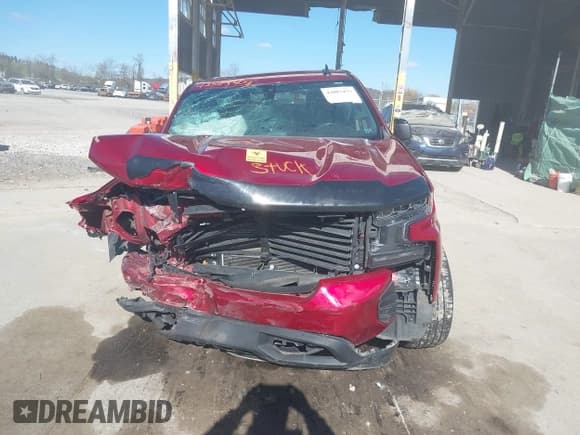 ✅ 2021 Chevrolet Silverado 1500 RST • VIN: 3GCUYEET4MG415611 • Lot: 43083473. Listed on IAAI with 80,758 mi. Free auction sales archive from the USA and detailed vehicle history report at DreamBid. Image 12.