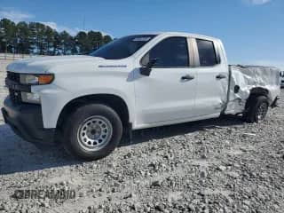 2021 Chevrolet Silverado 1500 Work Truck z VIN 1GCRWAEF4MZ130258, wystawiony jako Copart lot #70047554 z przebiegiem 149 661 mil mil oraz Szkoda całkowita • Salvage title. Historia ofert i sprzedaży dostępna na DreamBid. Obrazek 1.