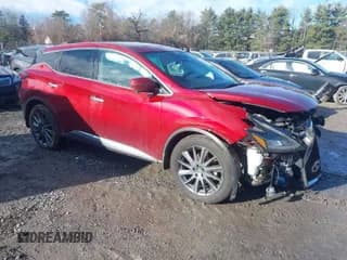 ✅ 2021 Nissan Murano SV • VIN: 5N1AZ2BS1MC132611 • Lot: 41221841. Wystawiony na IAAI z przebiegiem 61 956 mil. Bezpłatny archiwum sprzedaży aukcyjnych z USA i szczegółowy raport historii pojazdu na DreamBid. Zdjęcie 1.