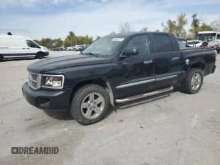 2008 Dodge Dakota Laramie with VIN 1D7HW58N38S534565, listed as a Copart auction lot 89530195 with 155,332 mi miles and Clean title. Bid and sale history available at DreamBid. Image 1.