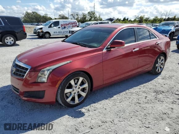 ✅ 2013 Cadillac ATS Luxury • VIN: 1G6AB5RX1D0129532 • Lot: 90571055. Listed on Copart with 153,774 mi. Free auction sales archive from the USA and detailed vehicle history report at DreamBid. Image 1.