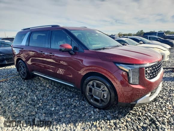 ✅ 2025 Kia Carnival SX • VIN: KNDNE5K38S6452273 • Lot: 91195645. Listed on Copart with 14,845 mi. Free auction sales archive from the USA and detailed vehicle history report at DreamBid. Image 4.