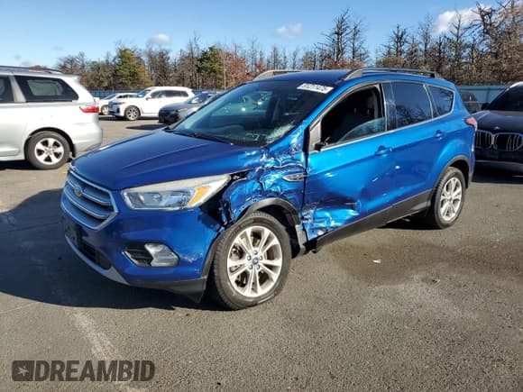 ✅ 2017 Ford Escape SE • VIN: 1FMCU9GD9HUE83194 • Lot: 91211475. Listed on Copart with 115,551 mi. Free auction sales archive from the USA and detailed vehicle history report at DreamBid. Image 1.