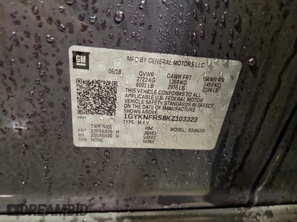 ✅ 2019 Cadillac XT5 Premium Luxury AWD • VIN: 1GYKNFRS8KZ103323 • Lot: 93789225. Wystawiony na Copart z przebiegiem 68 693 mil. Bezpłatny archiwum sprzedaży aukcyjnych z USA i szczegółowy raport historii pojazdu na DreamBid. Zdjęcie 13.