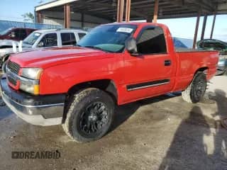 2003 Chevrolet Silverado 1500 LS z VIN 1GCEK14T33Z191293, wystawiony jako Copart lot #76403634 z przebiegiem Nie podano mil oraz Szkoda całkowita • Salvage title. Historia ofert i sprzedaży dostępna na DreamBid. Obrazek 1.
