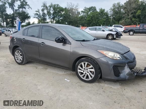 ✅ 2012 Mazda 3 i Touring • VIN: JM1BL1VF1C1504591 • Lot: 70701115. Listed on Copart with 84,640 mi. Free auction sales archive from the USA and detailed vehicle history report at DreamBid. Image 4.