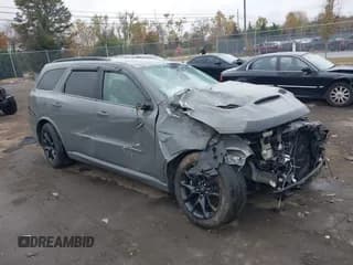 ✅ 2021 Dodge Durango R/T • VIN: 1C4SDJCT7MC602049 • Lot: 43563662. Wystawiony na IAAI z przebiegiem 73 483 mil. Bezpłatny archiwum sprzedaży aukcyjnych z USA i szczegółowy raport historii pojazdu na DreamBid. Zdjęcie 1.