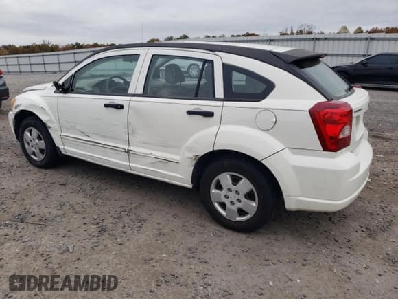 ✅ 2007 Dodge Caliber • VIN: 1B3HB28B57D566819 • Lot: 90621235. Listed on Copart with 175,797 mi. Free auction sales archive from the USA and detailed vehicle history report at DreamBid. Image 2.