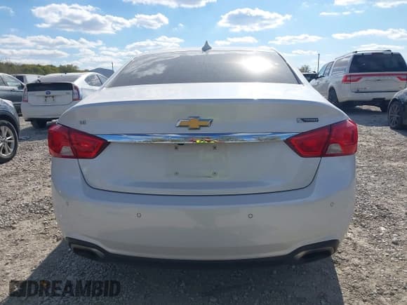 ✅ 2017 Chevrolet Impala Premier • VIN: 2G1145S31H9196201 • Lot: 43525112. Listed on IAAI with 101,230 mi. Free auction sales archive from the USA and detailed vehicle history report at DreamBid. Image 16.